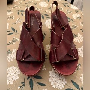 Antelope Platform Slingback Sandals size 41 women’s 10